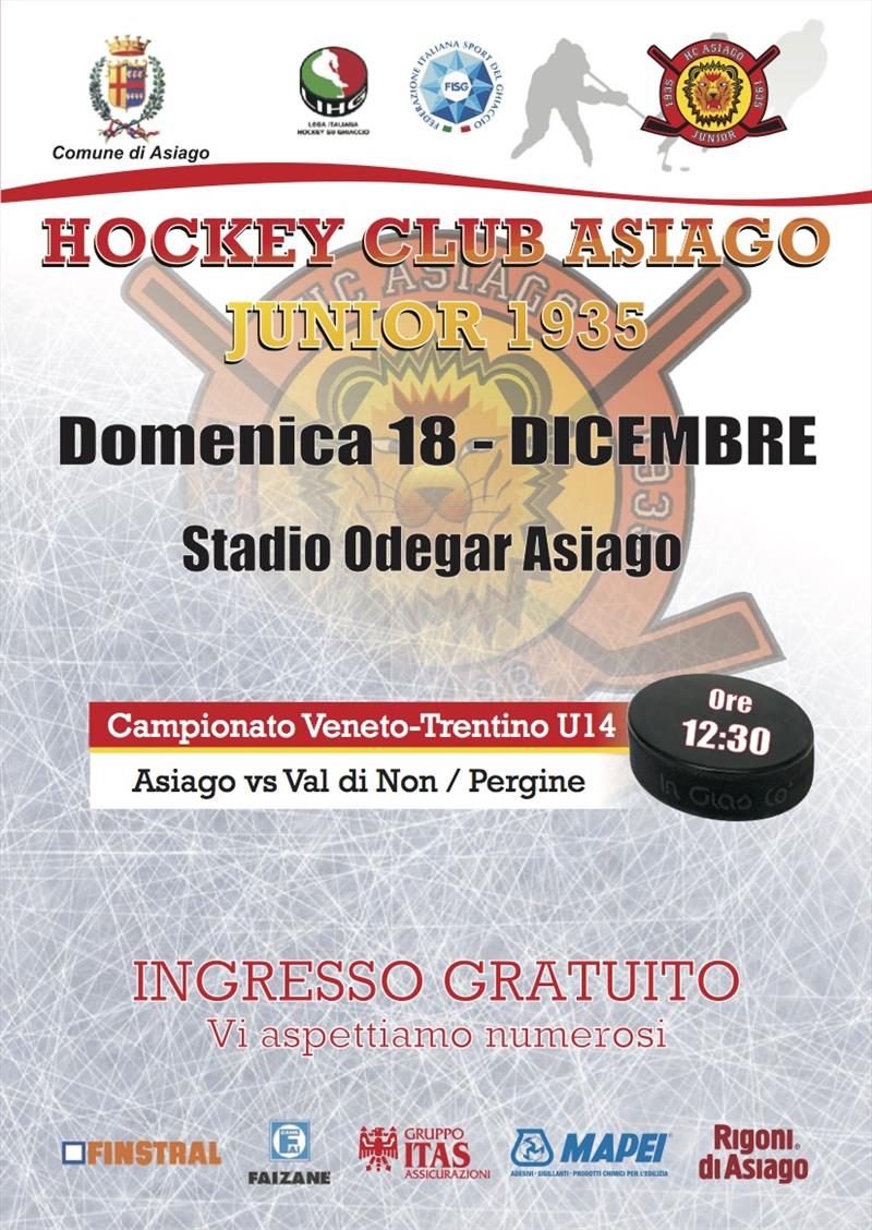 Domenica in campo la U14